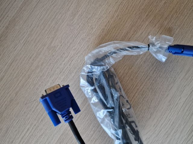 Cable VGA Dell Original Nuevo Monitor/PC/Proyector