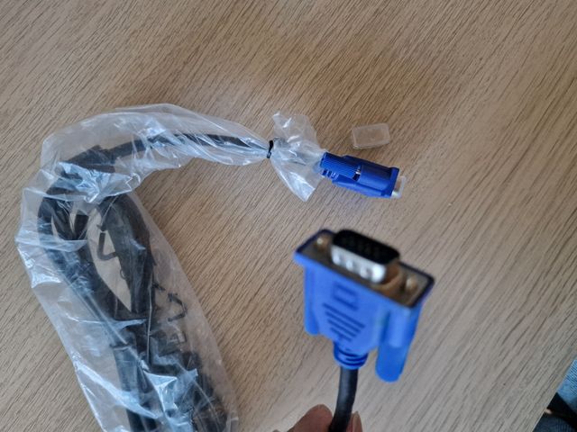 Cable VGA Dell Original Nuevo Monitor/PC/Proyector