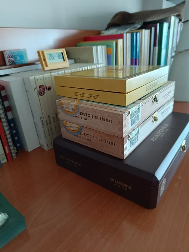 Scatole di sigari MONTECRISTO HABANA-CUBA