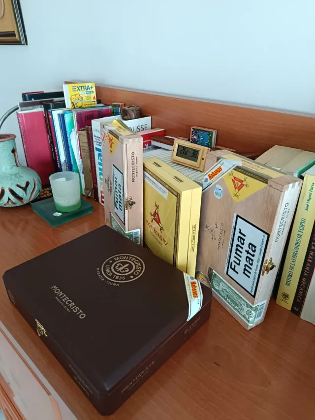 Scatole di sigari MONTECRISTO HABANA-CUBA