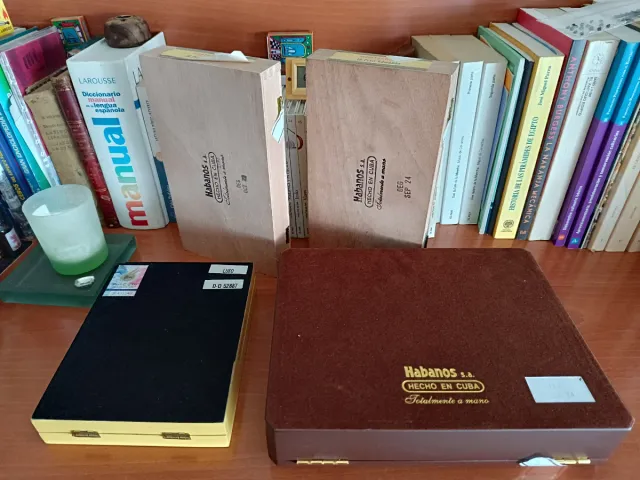 Scatole di sigari MONTECRISTO HABANA-CUBA