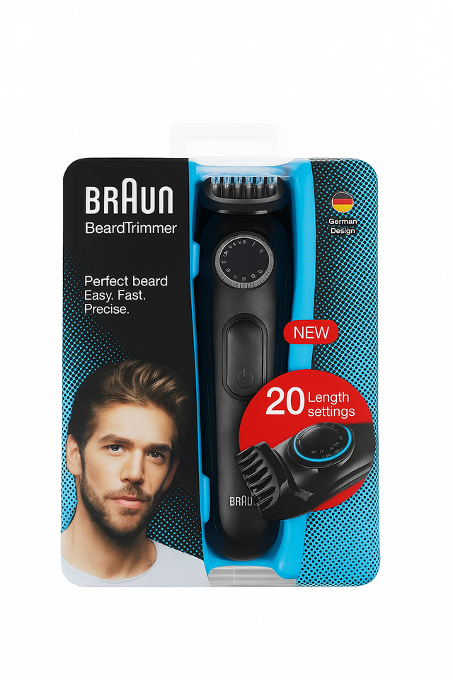 Recortadora de Barba Braun Beard Trimmer