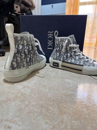 Scarpe Dior x Converse Uomo Grigio Bianco
