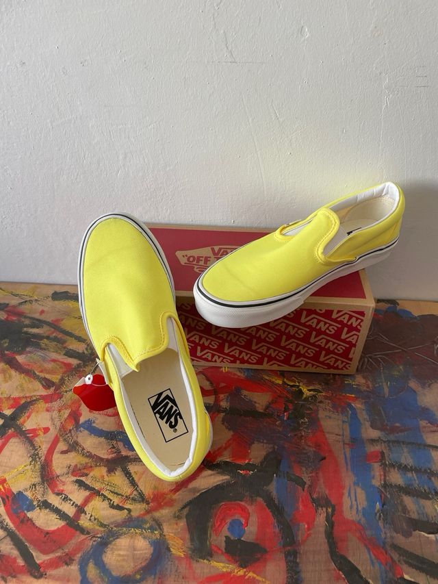 Vans Slip-On Amarillas