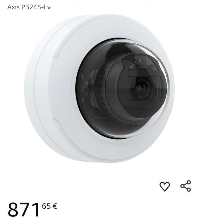 Axis P3245-Lv Camara de vigilancia