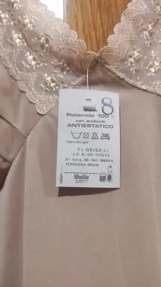 Combinación interior Sra. encaje