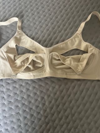 Sujetador lactancia Selmark beige