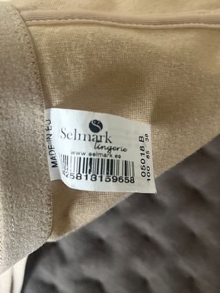Sujetador lactancia Selmark beige