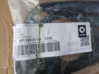 Griglia Faretto Paraurti Anteriore SX Smart Fortwo