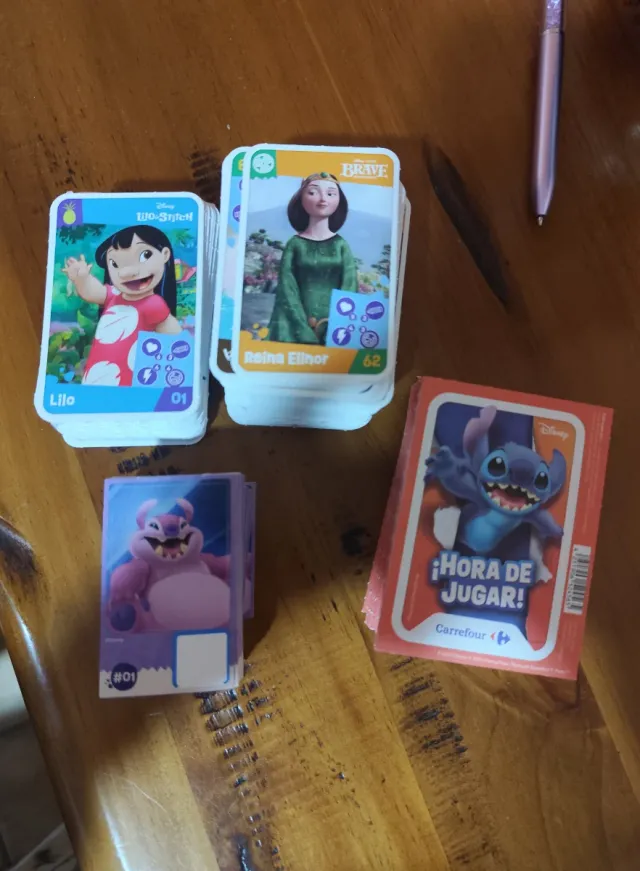 Carte e adesivi Disney Carrefour