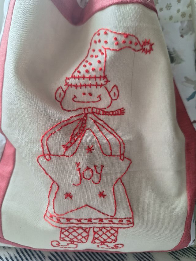 Saco bolsa patchwork para Regalos en Navidad