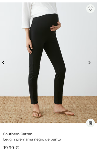 Leggings premamá. Talla L (42)