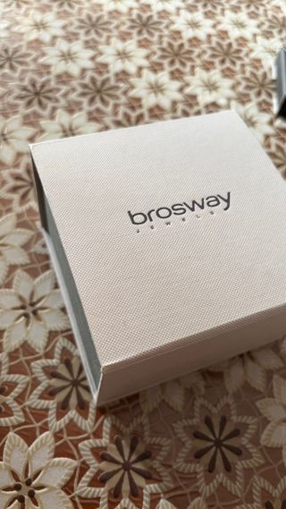 Bracciale Brosway Uomo Pelle Marrone Argento