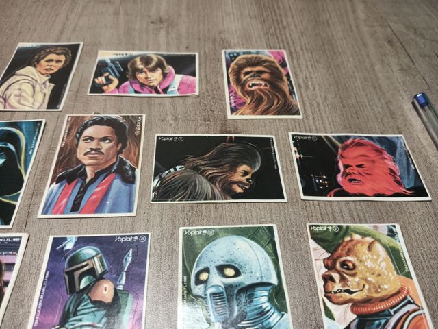 Cromos Star Wars El Imperio Contraataca Yoplait
