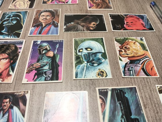 Cromos Star Wars El Imperio Contraataca Yoplait