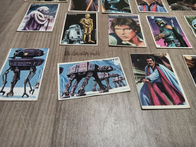 Cromos Star Wars El Imperio Contraataca Yoplait