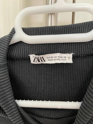 Vestido largo gris manga larga