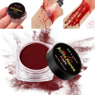 Polvere di sangue per cosplay su vestiti e pelle 3gr