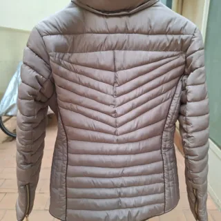 Abrigo acolchado beige mujer Talla M