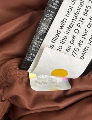 Chaqueta The North Face Nuptse 700 Original Marrón