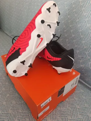 Zapatillas Nike Phantom Rojas Negras