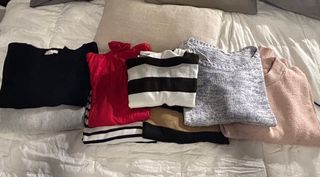 Lote 8 jerséis mujer talla S