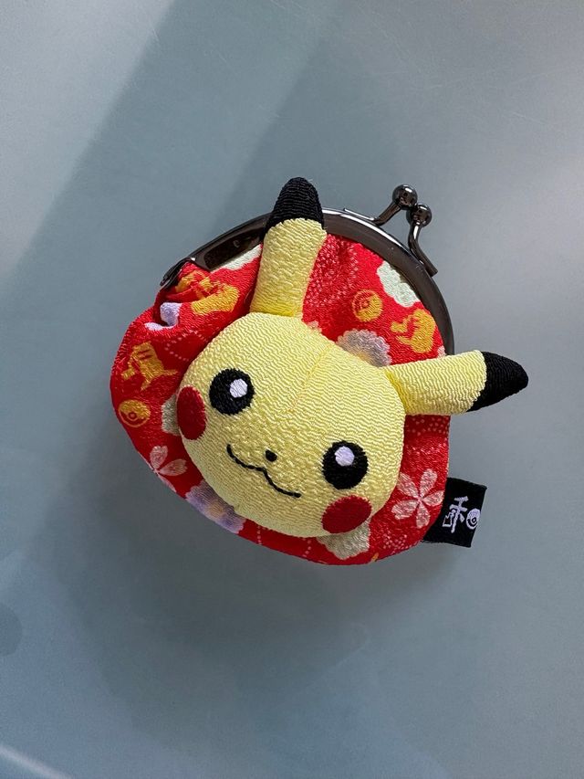 Pikachu Pokémon monedero estilo japonés kimono