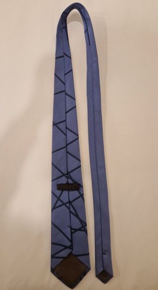 Corbata Loewe Azul y Gris