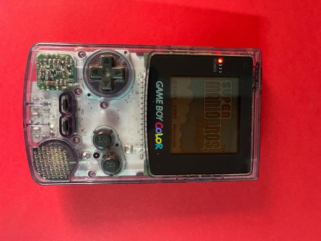 Game Boy Color + Super Mario Bros. Deluxe