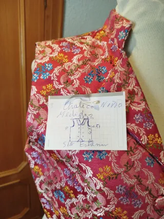 Chaleco Fallero Niño Multicolor