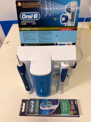 Oral-B Dual Clean Cepillo Eléctrico + 3 Repuestos