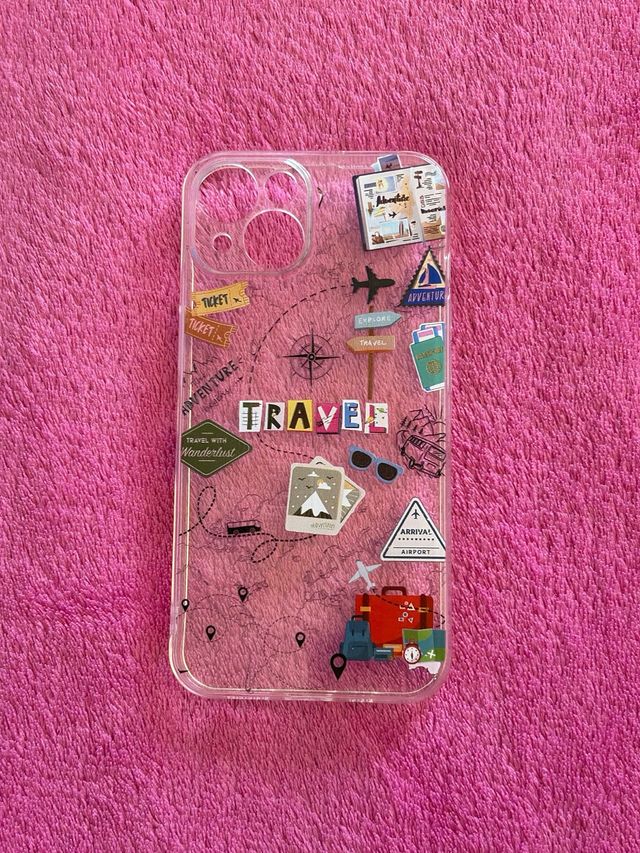 Funda iPhone 14 Diseño Viajes