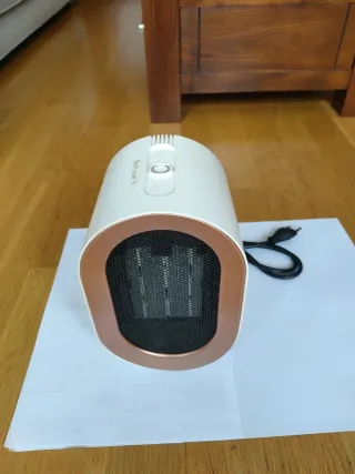 Calefactor portátil diseño moderno