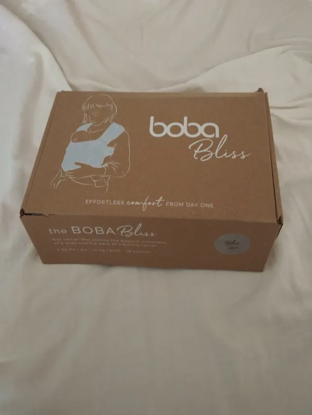Portabebés Boba Bliss Gris