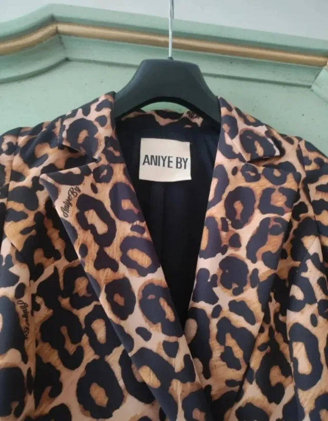 Blazer Aniye By maculato doppiopetto