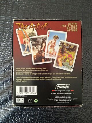 Baraja de cartas artística The Art of