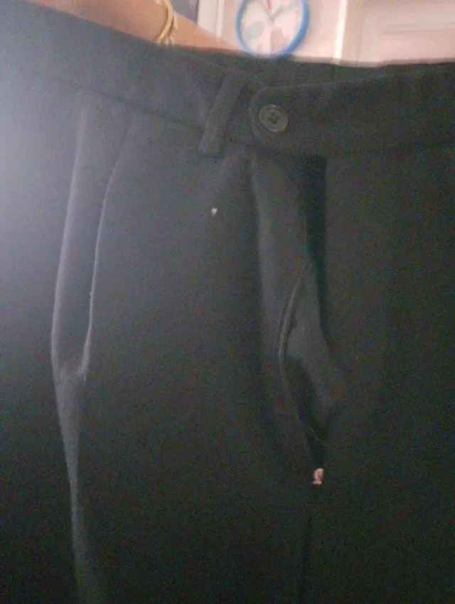 Pantalón de vestir hombre negro