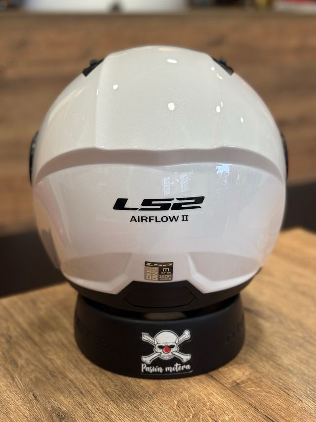 Casco LS2 Airflow II Blanco Perlado