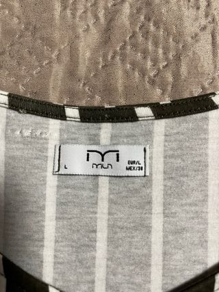 Vestido Milano verde rayas