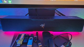 Pc Gaming Soundbar Razer Leviathan V2 X
