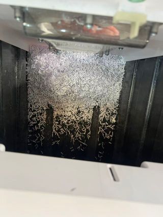 Trituradora de papel resistente: alimentación auto