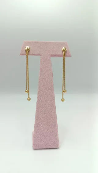 Pendientes de oro de 18kt.