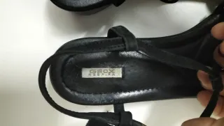 Sandalias Geox Negras Mujer