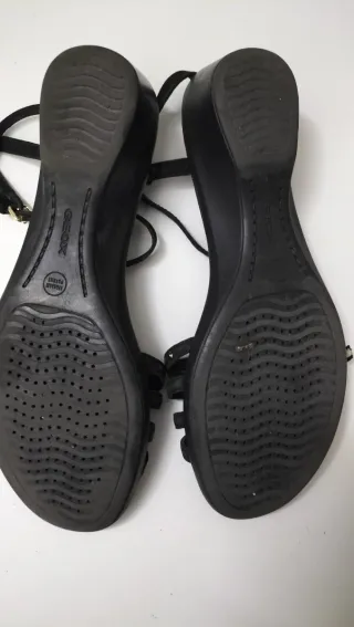 Sandalias Geox Negras Mujer