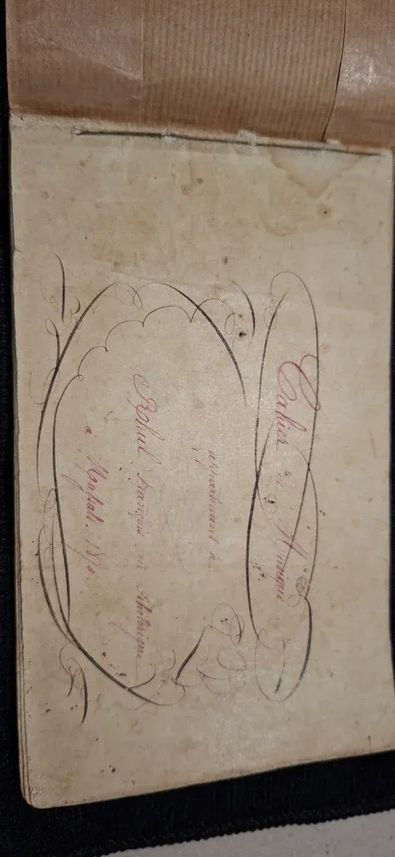 Cuaderno Musical Antiguo 1890