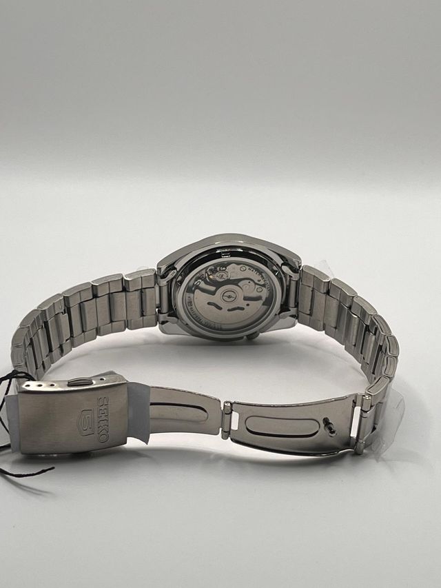 Reloj Seiko 5 Automático Plata Vintage