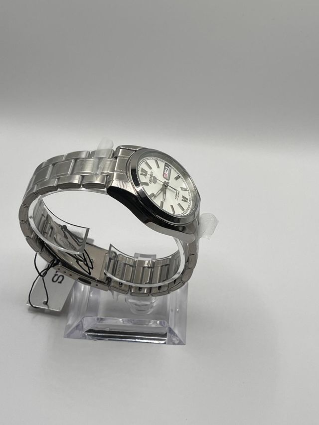 Reloj Seiko 5 Automático Plata Vintage