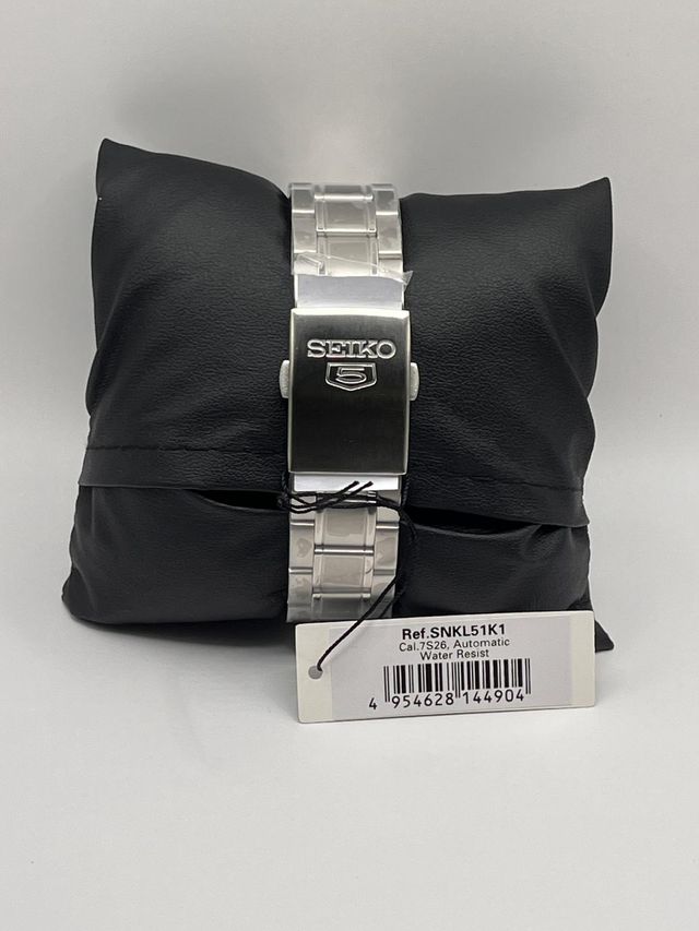 Reloj Seiko 5 Automático Plata Vintage
