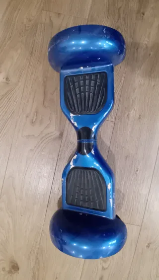 Hoverboard Azul mas silla.