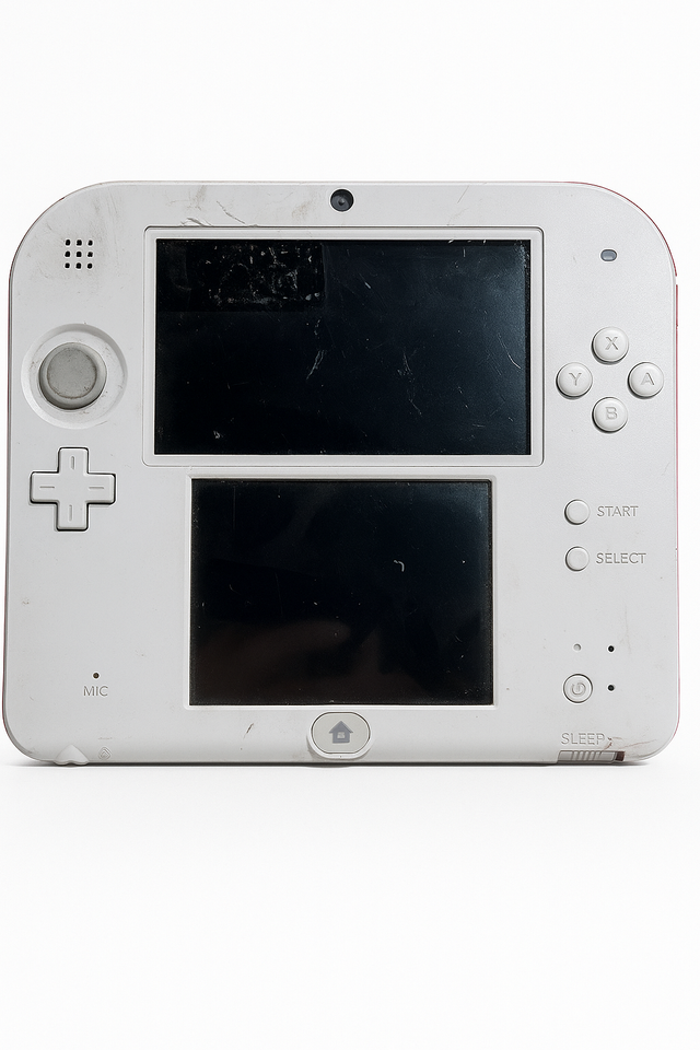 Nintendo 2DS Blanca y Roja Funcional